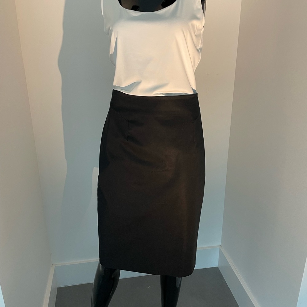 Ann Taylor Classic Black Pencil Skirt